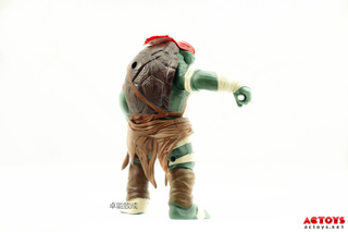 Illustration for article titled First look at the action figures of Michael Bay's TMNT